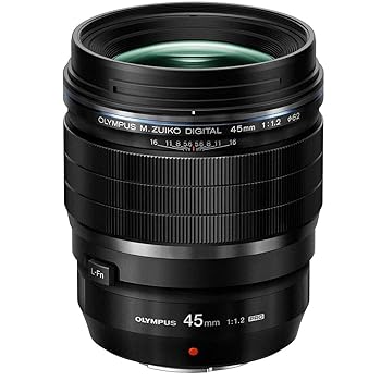 【中古】OM SYSTEM OLYMPUS M.ZUIKO Digital ED 45mm F1.2 PRO マイクロフォーサーズシステムカメラ用 ..