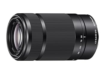 【中古】Sony E 55 ? 210 mm f4 . 5 ? 6.3レンズfor Sony・Eマウントカメラ(ブラック) (認定Refurbished )