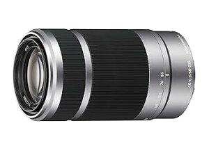 【中古】Sony E 55 ? 210 mm f4 . 5 ? 6.3 OSSレンズfor Sony・Eマウントカメラシルバー(認定Refurbished )