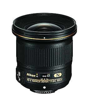 【中古】ニコン AF-S NIKKOR 20mm f/1.8G EDレンズ - 親ASIN (認定整備品)