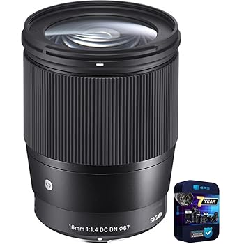 【中古】Sigma 402971 16mm f/1.4 DC DN コンテンポラリーレンズ Canon Mマウント用 7年間のCPS強化保護パック付き 【中古】Sigma 402971 16mm f/1.4 DC DN コンテンポラリーレンズ Canon Mマウント用 7年間のCPS強化保護パック付き