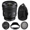 【中古】Sony FE PZ 16-35mm f/4 G レンズ、ブラック。