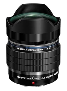 【中古】OM SYSTEM 魚眼レンズ M.ZUIKO DIGITAL ED 8mm F1.8 Fisheye PRO 星景/自然風景