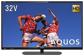 【中古】【整備済み品】 シャープ 32V型 液晶 テレビ AQUOS 2T-C32AE1 ハイビジョン 外付HDD対応(裏番組録画) 2画面表示 2018年モデル (整備済み品)