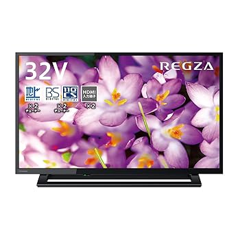 【中古】【整備済み品】 東芝 32V型 液晶テレビ レグザ 32S22 ハイビジョン 外付けHDD ウラ録対応 (2018年モデル) (整備済み品)