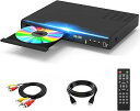 【中古】blu-ray プレーヤー, 1080P Dolby DTS HDMI USB 端子搭載 ブルーレイプレーヤー / A1 BD・DVD・CD 再生 簡単設置 HDMIケーブル付き(2)