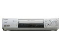 【中古】VHSビデオデッキ ソニー SLV-NR300 リモコン付き 天板にキズ有ります 一週間保証 シリアルNo.0204799 23164