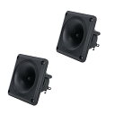 【中古】2 個セラミックブザー高音角型スピーカーツイーター 88 ミリメートル 75-150 ワット圧電ツイータースピーカー