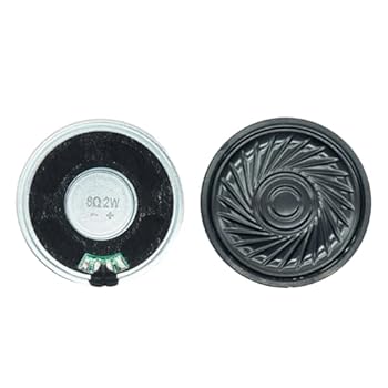 【中古】2 個 40 ミリメートル磁気ホーン 8 オーム 2 ワットスピーカークリアな高音と豊かな低音家庭用聴覚ホーン