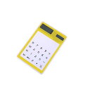 【中古】Operitacx 電卓小 コンピューター 透明電卓 ドキュメントフォルダをクリア デスクコンピュータ ハロウィン ポータブル 携帯電卓 標準電卓 クー...