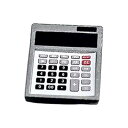 【中古】ドールハウス家具ドールハウス金属電卓ホームオフィス学校ミニチュアアクセサリー装飾ギフトハウスプレイセット子供のための電卓のおもちゃ子供