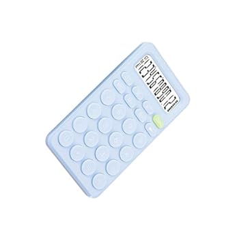 YERECDIL 包括的な財務管理のための効率的な学生電卓 12 ポータブル学生電卓かわいいミニ電卓, ぼやけた