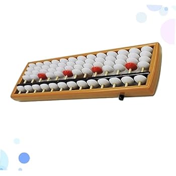 【中古】Abaodam 1個 算数そろばん 計算する 数珠のおもちゃ 中国のラッキー電卓 ツール 学生そろばん