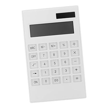 【中古】MOLUCKFU 1個 ソーラー電卓コンピュータ 丈夫な電卓 基本的な計算機 ソーラー電卓小 キッズ電卓 ビジネス電卓 太陽 携帯電卓小 デジタル電卓 Ti
