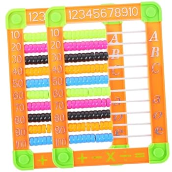 【中古】VICASKY 2個 そろばん 子供の電卓のおもちゃ 子供の教育ゲーム プラスチック