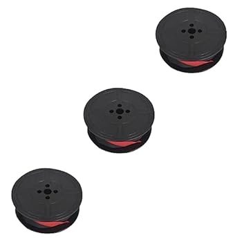 【中古】ibasenice 3個 プリンターリボン ユニバーサル タイプライター リボン 古いタイプライター用のタイプライター リボン インク交換 電卓リボン イ