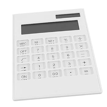 【中古】Ipetboom 1個 ソーラー電卓コンピュータ オフィス電卓 学校の電卓 子供のための電卓 携帯電卓小 太陽 ti電卓 携帯電卓ソーラー 丈夫な電卓 オフ