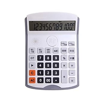 AJIMURA-SHOP㤨֡šۥǥȥå ׻եåꥢƥȯ׻Big Button Business Calculator Τʷ׻ (Color : Gray,  : SפβǤʤ8,278ߤˤʤޤ