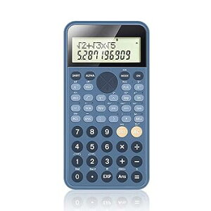 【中古】JKGHK関数電卓スクールオフィスエンジニアリング多機能オフィスポータブルエンジニアリングステーショナリー科学ツール,ブルー