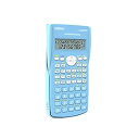 【中古】電子電卓 学生事務所のための科学計算機多機能機能計算機会計計算機12桁のディスプレイ 電子計算機 (Color : Blue)