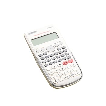楽天AJIMURA-SHOP【中古】電子電卓 高校や大学に適した科学計算機多機能学習計算機会計コンピュータ 電子計算機 （Color : White）