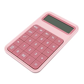 【中古】Gogogmee 1個 12桁の電卓 12桁電卓 プラスチック電卓 オフィス電卓 ビッグボタン電卓 標準機能電卓 Lcdディスプレイ電卓 学校電卓 ミニ 道具 子