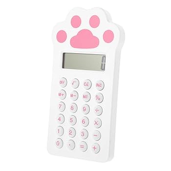 【中古】Ciieeo 漫画の電卓 オフィス電卓 ビジネス電卓 バッテリー計算機 関数電卓 ミニデジタル電卓 スマート電卓 電子ポケット電卓 デスクトップ電卓(3.0)