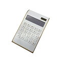 【中古】BEROZA ビジネス電卓 電卓 10桁 簿記電卓 ソーラーオフィス 薄型 大型 標準機能 ソーラー 電池 電源オフ機能 オフィス用品 家庭使用 かわい...