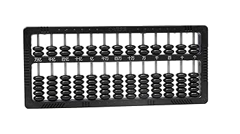 【中古】そろばん スタンダード算盤 プロフェッショナル13列そろばん電卓 初心者 小学生 算数 学習 暗算 数学計算ツール 減算数値加算用デジタルそろばん