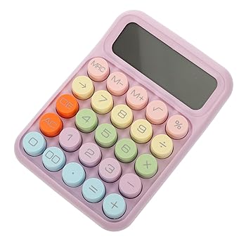 【中古】FUNOMOCYA キーボード 電卓 カラー 電卓 かわいい 電卓 学生 電卓 愛らしい 電卓 便利 電卓 基本 電卓 滑り止め テーブル 電卓