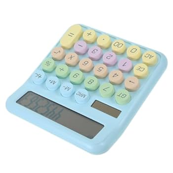 【中古】LALAFINA 電卓 基本的な計算機 財務会計計算機 手計算機 学生にとって便利な計算機 ポータブル学用品 プラスチック