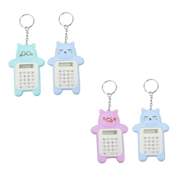 【中古】MOLUCKFU 4個 算術電卓 漫画の電卓キーホルダー 動物キーホルダー かわいい小さな電卓 漫画電卓ペンダント 愛らしい電卓 mini pc xp ミニキーホ 【中古】MOLUCKFU 4個 算術電卓 漫画の電卓キーホルダー 動物キーホルダー かわいい小さな電卓 漫画電卓ペンダント 愛らしい電卓 mini pc xp ミニキーホ