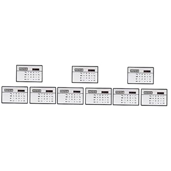 【中古】HOODANCOS 3個セット 電卓 みにpc みにpc ミニコンポ ポータブル計算ツール デジタル計算ツール プラスチック