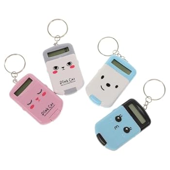 【中古】MOLUCKFU 16個 ミニ電卓 装飾的な電卓キーホルダー 子供のための電卓 携帯電卓 ミニ学用品 mini pc minipc キーホルダーぶら下げ電卓 愛らしいキ