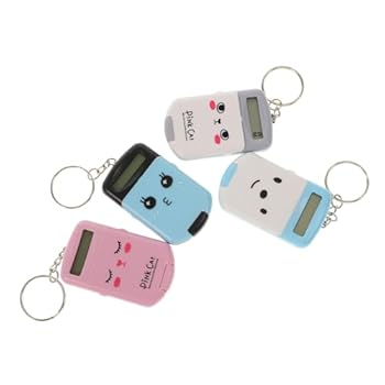 【中古】HOMOCONO 12個 ミニ電卓 かわいい電卓キーホルダー ミニ学用品 小さな電卓ミニ かわいい小さな電卓 mini pc minipc キーホルダーぶら下げ電卓 学