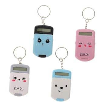 CAXUSD 16個 ミニ電卓 mini pc minipc mini-pc pc mini ミニコンポ かわいい電卓 漫画電卓 小さな電卓ミニ 携帯電卓 学生向けのポケット電卓 ボタン
