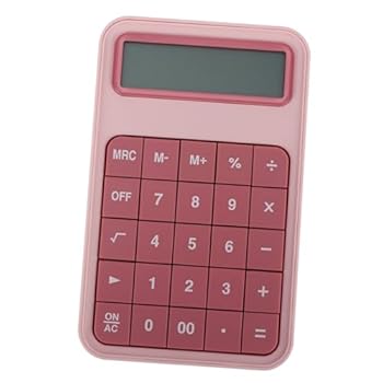 【中古】FOYTOKI 1個 12桁の電卓 丈夫な電卓 子供の電卓 計算補助 シンプルな卓上電卓 オフィス電卓 キッズ電卓 学校の電卓 大きな電卓 オフィス用電卓