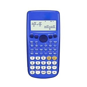 【中古】デスクトップ電卓 機能科学電卓10ビット基数表示電卓大学高校中学校電卓 正確な計算 (Color : Blue)