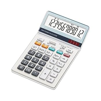 【中古】【美浜通商】（まとめ） シャープ 電卓 EL-N732K 1台入 【×2セット】