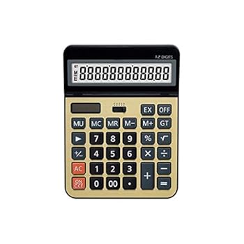 【中古】FUZHCY(たけち) ホームとオフィス、デュアルパワー、太陽やバッテリーのための標準機能の基本的なデスクトップ電卓、大型ディスプレイ、 【中古】FUZHCY(たけち) ホームとオフィス、デュアルパワー、太陽やバッテリーのための標準機能の基本的なデスクトップ電卓、大型ディスプレイ、
