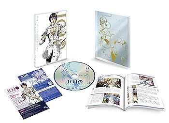 [중고] 조조의 기묘한 모험 황금의 바람 Vol.2 (5~8화/초회 사양판) [DVD]