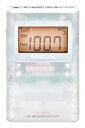 【中古】Sangean DT-160Cl FM-ステレオ/AMポケットラジオ ポーチ付きクリア