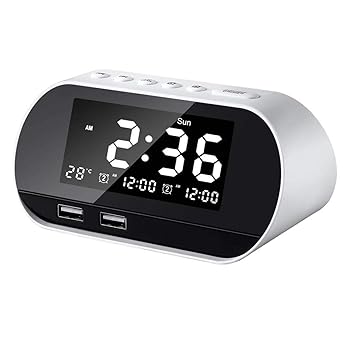 【中古】多機能目覚まし時計2 USB充電ポートFMラジオラジオスヌーズ,White【メーカー名】【メーカー型番】【ブランド名】HiXB クロックラジオ 【商品説明】多機能目覚まし時計2 USB充電ポートFMラジオラジオスヌーズ,White当店では初期不良に限り、商品到着から7日間は返品を 受付けております。お問い合わせ・メールにて不具合詳細をご連絡ください。他モールとの併売品の為、完売の際はキャンセルご連絡させて頂きます。中古品の商品タイトルに「限定」「初回」「保証」「DLコード」などの表記がありましても、特典・付属品・帯・保証等は付いておりません。電子辞書、コンパクトオーディオプレーヤー等のイヤホンは写真にありましても衛生上、基本お付けしておりません。※未使用品は除く品名に【import】【輸入】【北米】【海外】等の国内商品でないと把握できる表記商品について国内のDVDプレイヤー、ゲーム機で稼働しない場合がございます。予めご了承の上、購入ください。掲載と付属品が異なる場合は確認のご連絡をさせて頂きます。ご注文からお届けまで1、ご注文⇒ご注文は24時間受け付けております。2、注文確認⇒ご注文後、当店から注文確認メールを送信します。3、お届けまで3〜10営業日程度とお考えください。4、入金確認⇒前払い決済をご選択の場合、ご入金確認後、配送手配を致します。5、出荷⇒配送準備が整い次第、出荷致します。配送業者、追跡番号等の詳細をメール送信致します。6、到着⇒出荷後、1〜3日後に商品が到着します。　※離島、北海道、九州、沖縄は遅れる場合がございます。予めご了承下さい。お電話でのお問合せは少人数で運営の為受け付けておりませんので、お問い合わせ・メールにてお願い致します。営業時間　月〜金　11:00〜17:00★お客様都合によるご注文後のキャンセル・返品はお受けしておりませんのでご了承ください。0