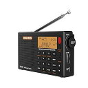 【中古】SIHUADON R108 ポータブルラジオ AM FM SW LW エアバンド フルバンド DSP ラジオ バッテリー駆動 ヘッドホンアンテナジャック スリープタイム ア