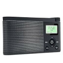 【中古】DAB + / FMラジオ、多言語ポータブルミニ Dデジタルラジオ、30節光局、目覚まし時計、カレンダー、時間3.5mmオーディオ出力、ブラック