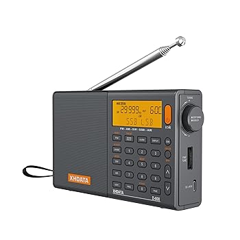 【中古】XHDATA D808 ポータブル AM FM SW