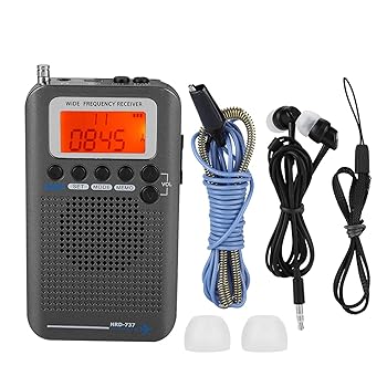 【中古】ポータブル ラジオ AM FM、自動電源オフ 航空機バンド ラジオ受信機 VHF ポータブル フルバンド ラジオ レコーダー LCD ディスプレイ付き 良好な 【中古】ポータブル ラジオ AM FM、自動電源オフ 航空機バンド ラジオ受信機 VHF ポータブル フルバンド ラジオ レコーダー LCD ディスプレイ付き 良好な
