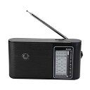 【中古】高感度ラジオ、ポータブルマルチバンドFM/AM/SW1/SW2高感度ハンドチューンドプロフェッショナルラジオ、内蔵バッテリー1200MAH、3W