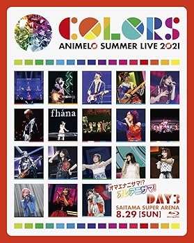 【中古】Animelo Summer Live 2021 -COLORS- 8.29 [Blu-ray]【メーカー名】【メーカー型番】【ブランド名】【商品説明】Animelo Summer Live 2021 -COLORS- 8.29 [Blu-ray]当店では初期不良に限り、商品到着から7日間は返品を 受付けております。お問い合わせ・メールにて不具合詳細をご連絡ください。他モールとの併売品の為、完売の際はキャンセルご連絡させて頂きます。中古品の商品タイトルに「限定」「初回」「保証」「DLコード」などの表記がありましても、特典・付属品・帯・保証等は付いておりません。電子辞書、コンパクトオーディオプレーヤー等のイヤホンは写真にありましても衛生上、基本お付けしておりません。※未使用品は除く品名に【import】【輸入】【北米】【海外】等の国内商品でないと把握できる表記商品について国内のDVDプレイヤー、ゲーム機で稼働しない場合がございます。予めご了承の上、購入ください。掲載と付属品が異なる場合は確認のご連絡をさせて頂きます。ご注文からお届けまで1、ご注文⇒ご注文は24時間受け付けております。2、注文確認⇒ご注文後、当店から注文確認メールを送信します。3、お届けまで3〜10営業日程度とお考えください。4、入金確認⇒前払い決済をご選択の場合、ご入金確認後、配送手配を致します。5、出荷⇒配送準備が整い次第、出荷致します。配送業者、追跡番号等の詳細をメール送信致します。6、到着⇒出荷後、1〜3日後に商品が到着します。　※離島、北海道、九州、沖縄は遅れる場合がございます。予めご了承下さい。お電話でのお問合せは少人数で運営の為受け付けておりませんので、お問い合わせ・メールにてお願い致します。営業時間　月〜金　11:00〜17:00★お客様都合によるご注文後のキャンセル・返品はお受けしておりませんのでご了承ください。0