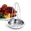【中古】Norpro Deluxe Stainless Steel Vertical Meat Poultry Chicken Turkey Roaster, 266 by Norpro